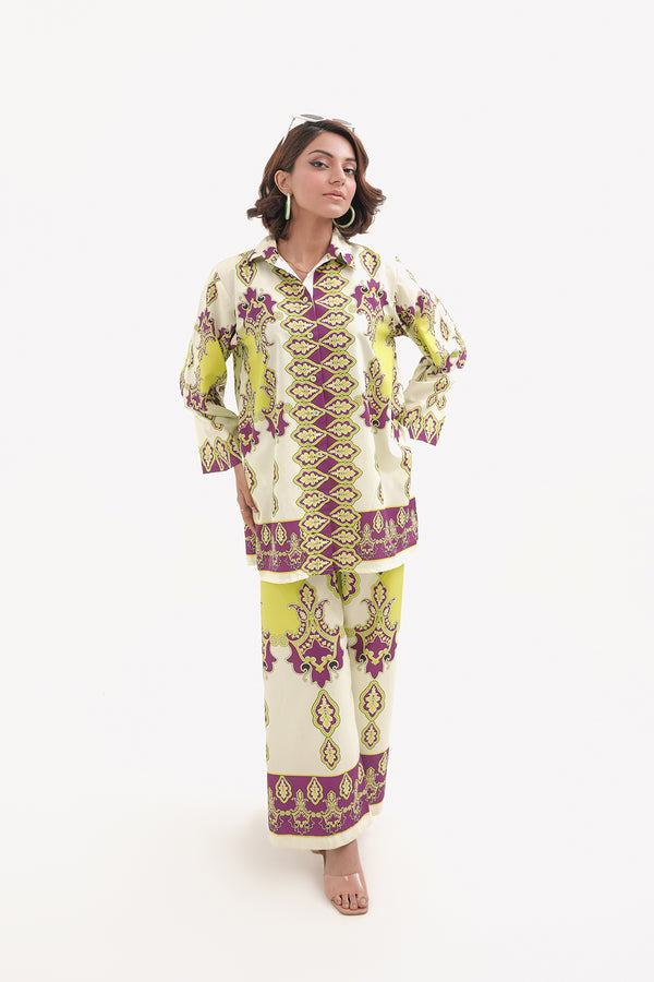 shop Vivid Vine Chartreuse Co-Ord for women online