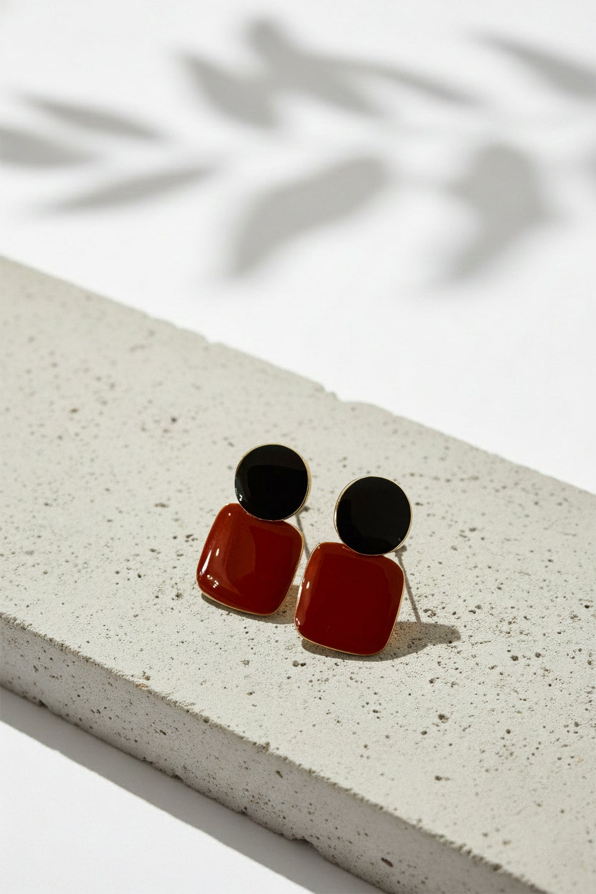 Red drop Earring