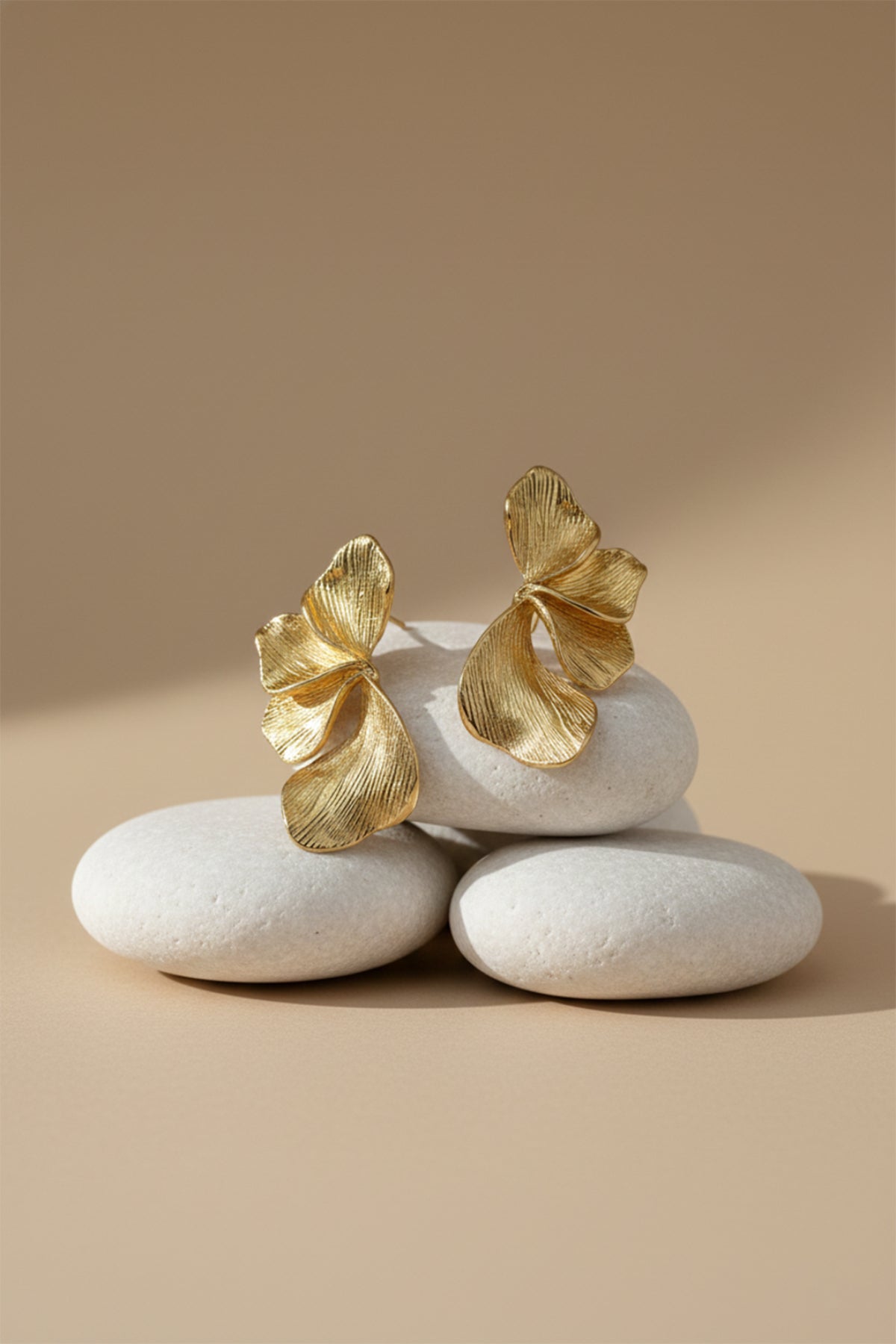 Woven Leaf Studs