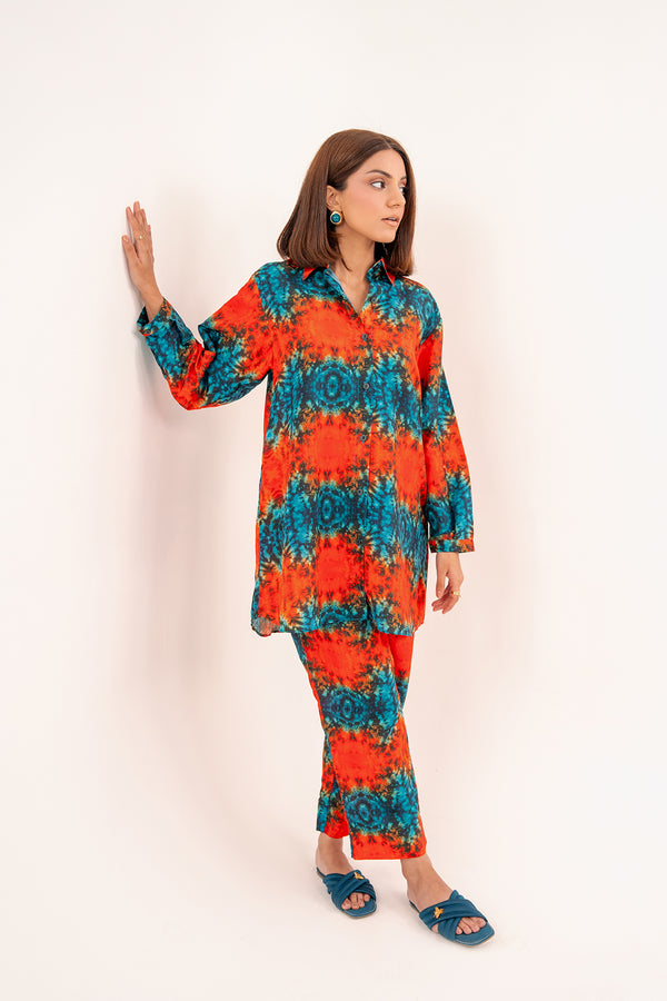 shop Crimson Waves Co-Ord for women online