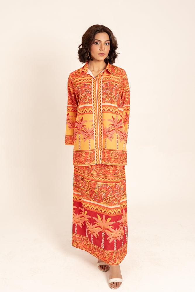 shop Fiery Haven Skirt Set for women online