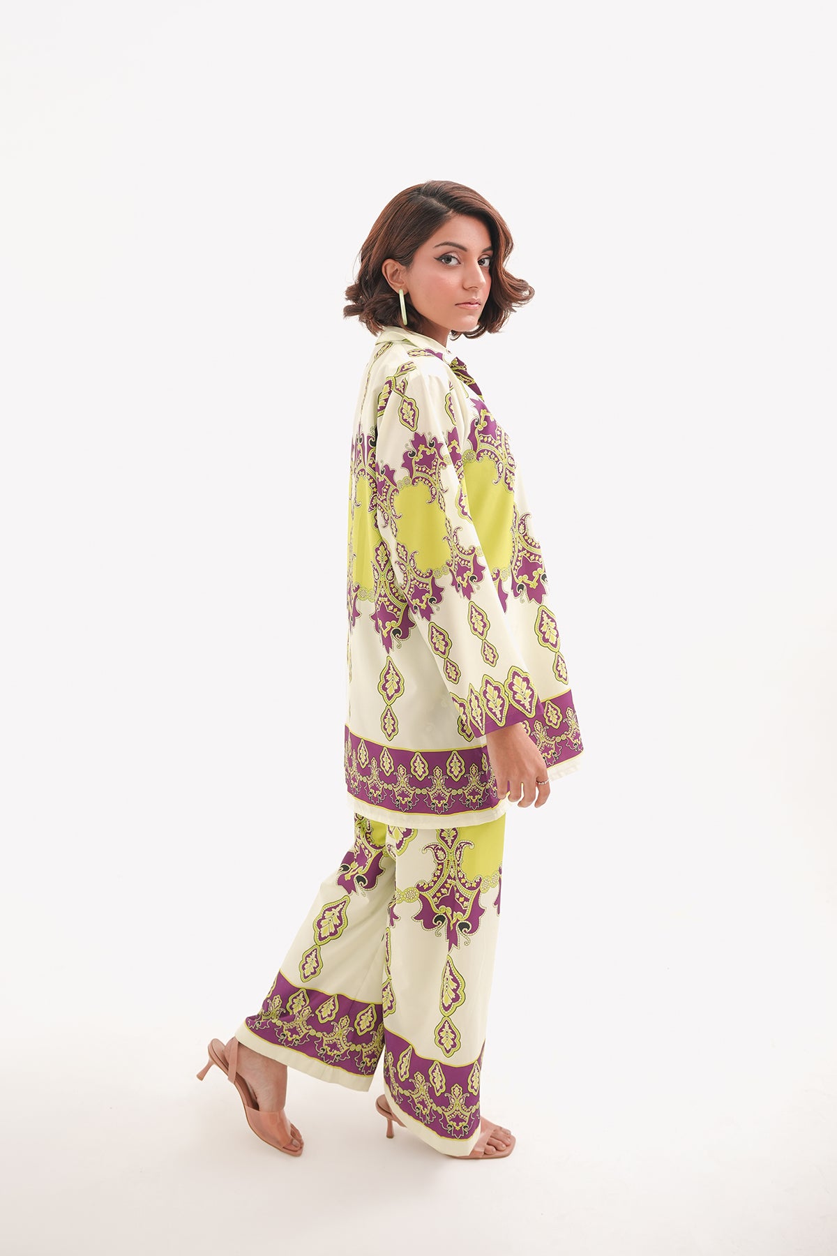 shop Vivid Vine Chartreuse Co-Ord for women online