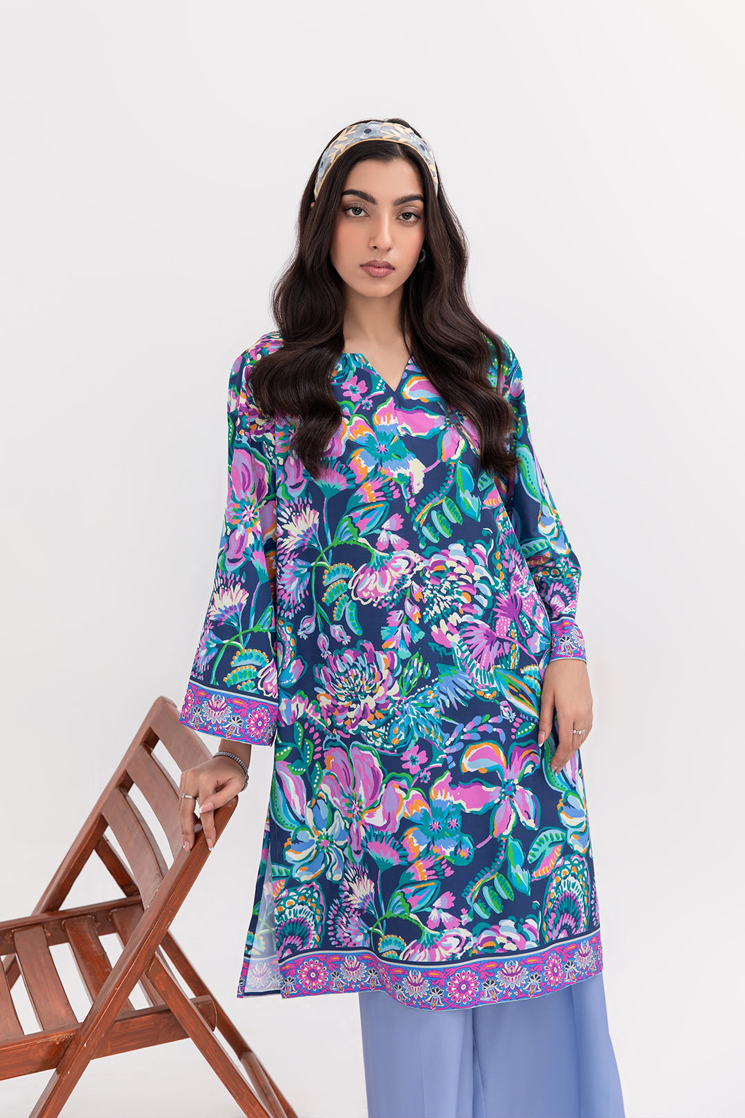 Tropic Bloom Tunic Co-Ord
