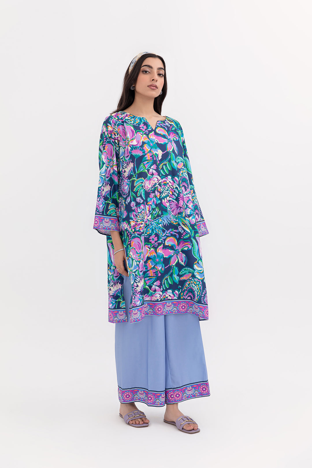 Tropic Bloom Tunic Co-Ord