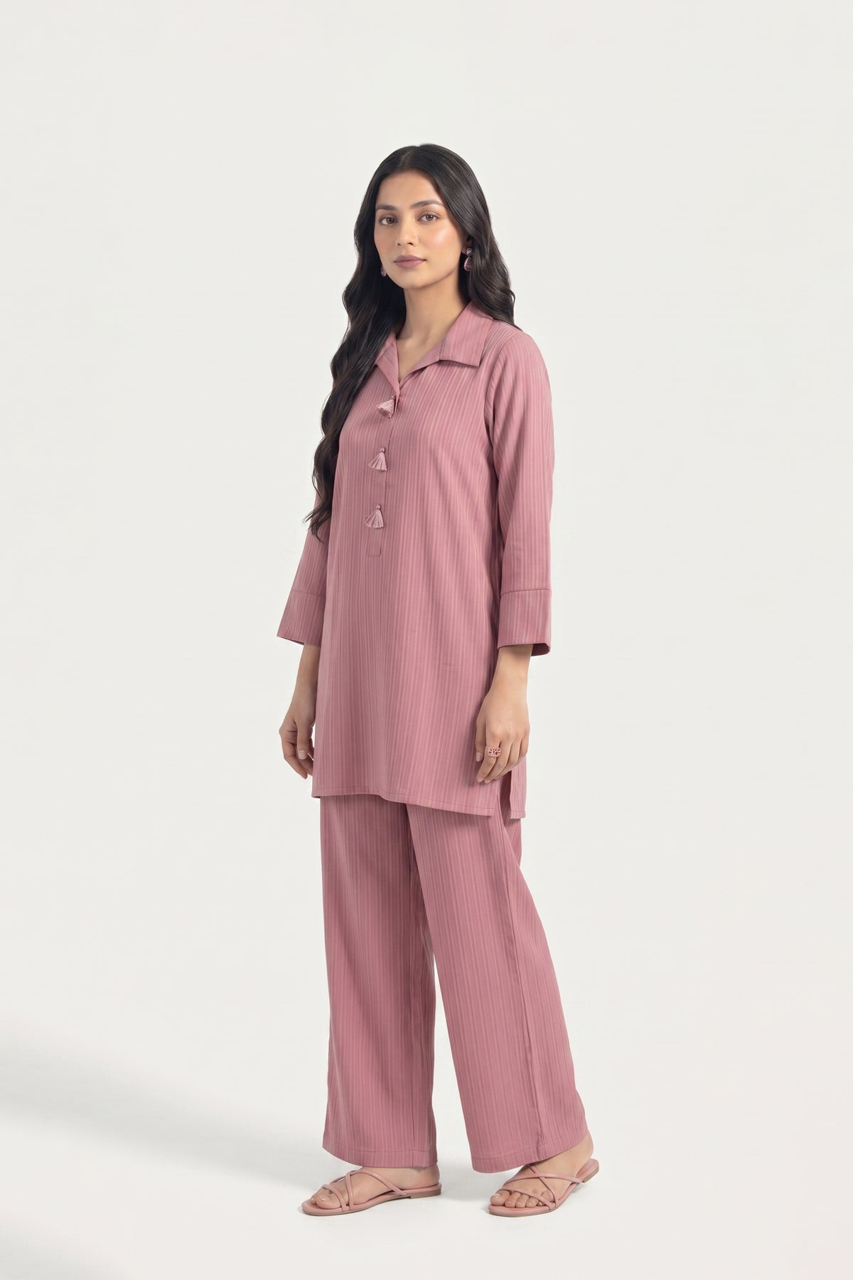 Rose Tassel Co-Ord