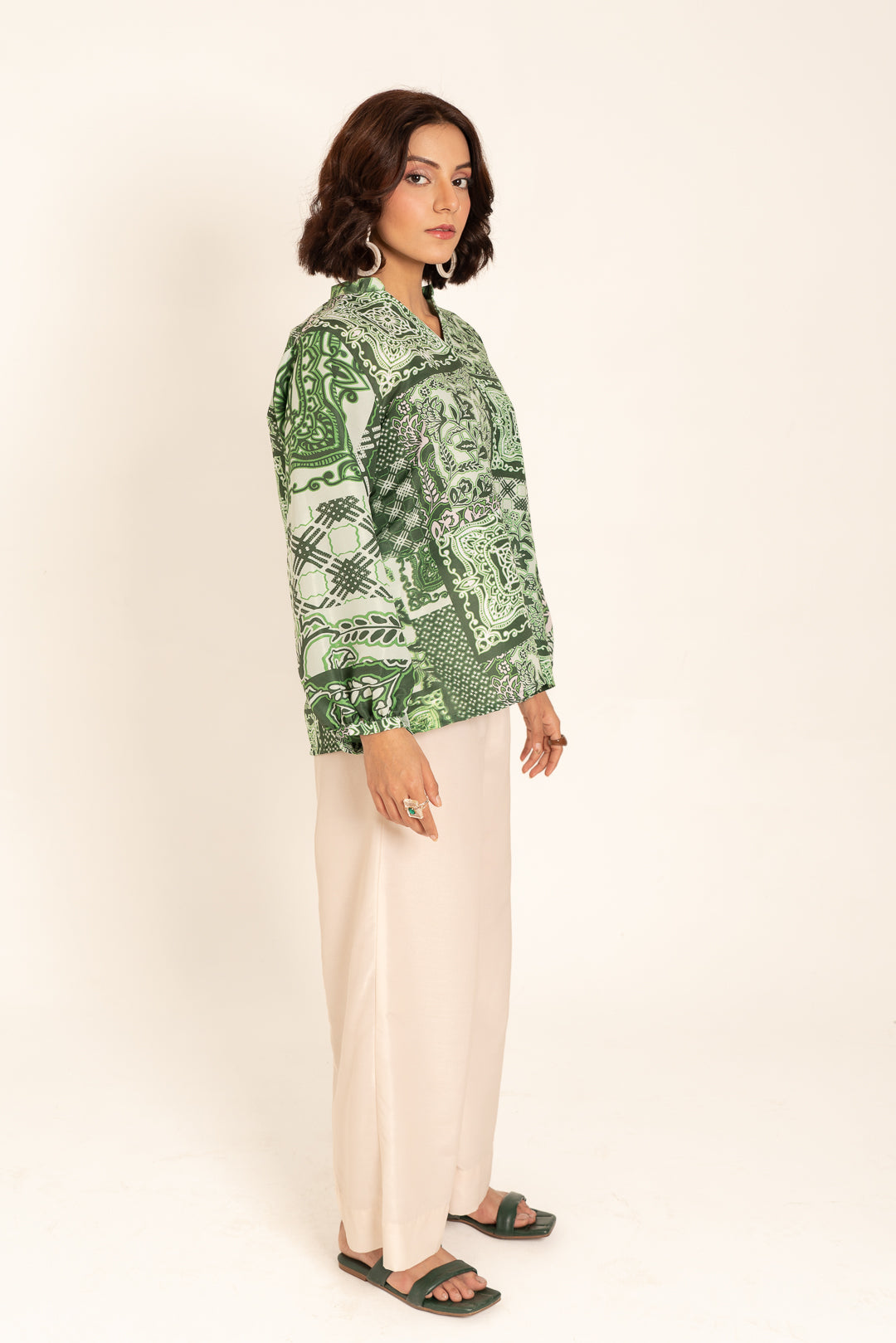 shop Emerald Embellish Sacramento Shirt for women online