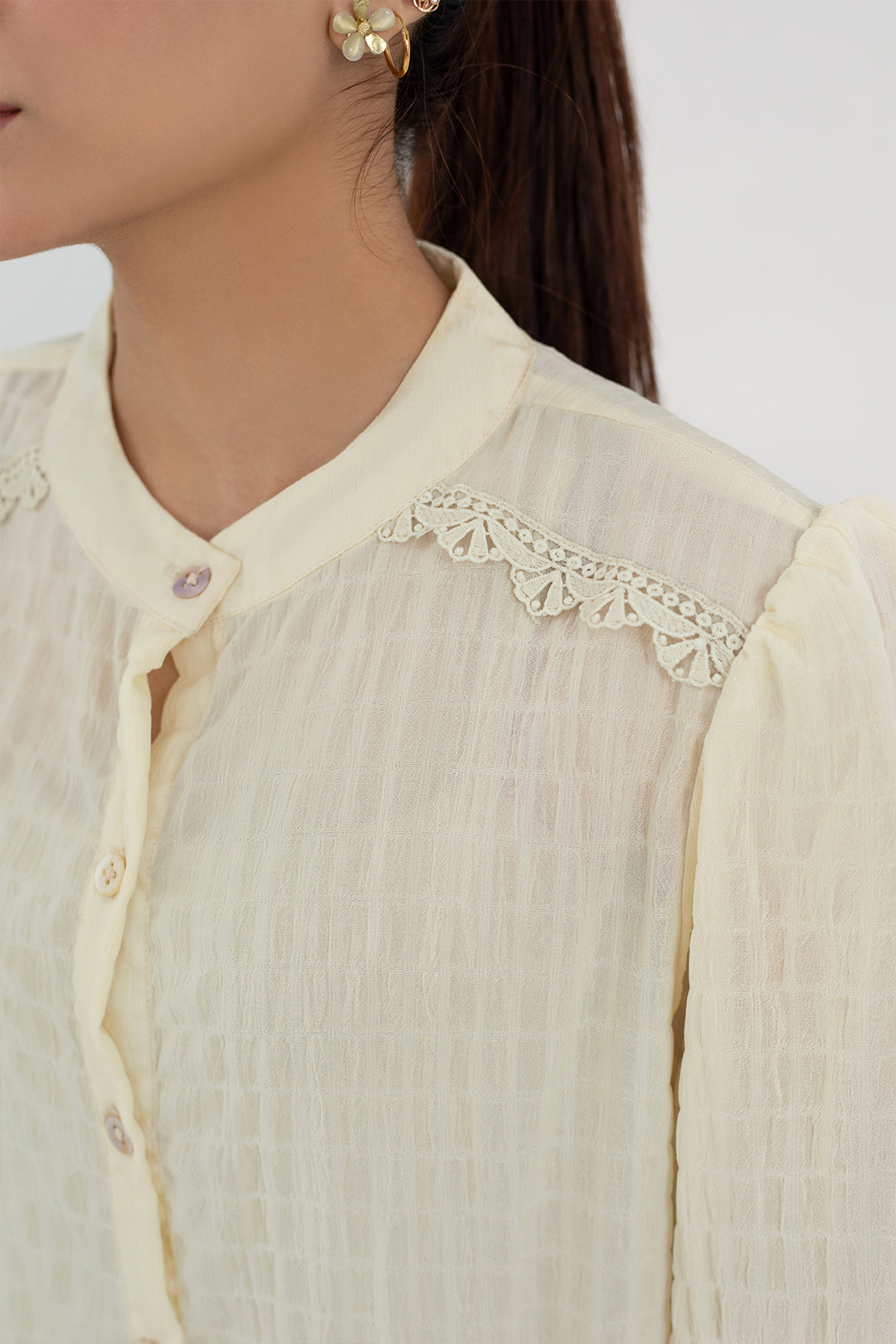 shop Ivory Allure Shirt for women online