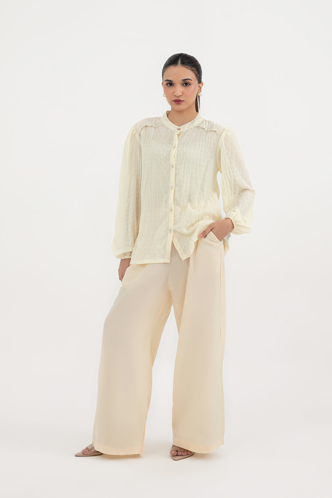 shop Ivory Allure Shirt for women online